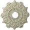 Ekena Millwork Preston Ceiling Medallion (Fits Canopies up to 4"), Hnd-Painted Clear Yellow, 17 1/2"OD x 4"ID x 1"P CM17PRCYF - alternate 1